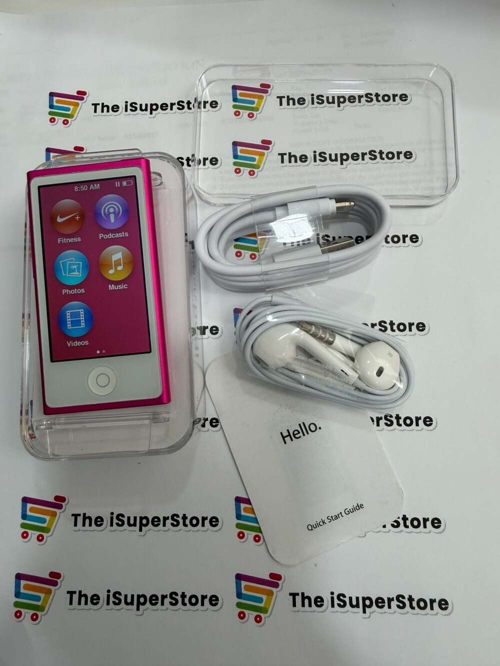 Refurbished Apple iPod Nano 7th Generation 16GB Pink MP3   1 YR CPS Warranty